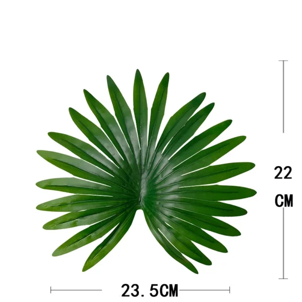 Artificial Tropical Tung Palm Tree large Floor Standing Potted Nordic Style Green Fake Plant Home Garden Decoration - Image 2