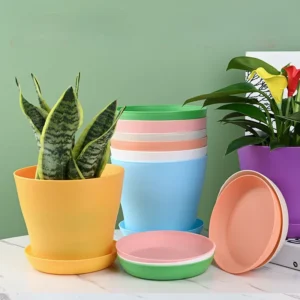 5 Sizes Flower Pot Round 