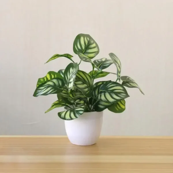 Artificial Plants Bonsai Fake Plants Home Decoration Accessories Plant Plant Pot Office Decoration Living Room Decoration - Image 3