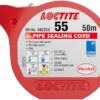 LOCTITE 55 Pipe Thread Sealant, Non Curing Thread Sealant for Plumbing Pipes and Fittings, Reliable Fast Action Pipe Sealant for Metal and Plastic, 50m - Image 2