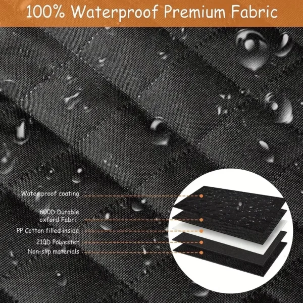 Dog Carrier Wear-resistant Dog Car Seat Cover For SUV Waterproof Portable Durable Liner Cover Protects Vehicle Easy To Install - Image 3